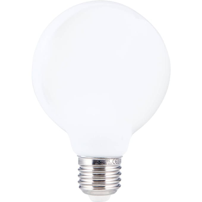 ORION LED bollamp E27 6W G80 opaal dimbaar
