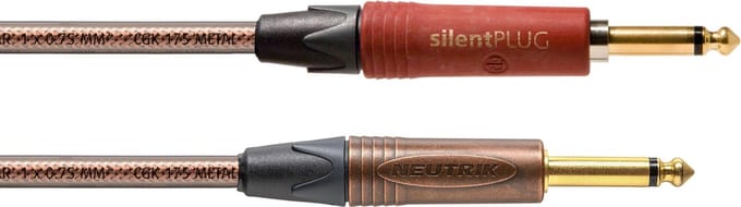 Cordial CSI 6 PP-METAL-SILENT Instrument Cable 6m - Instrumentenkabel