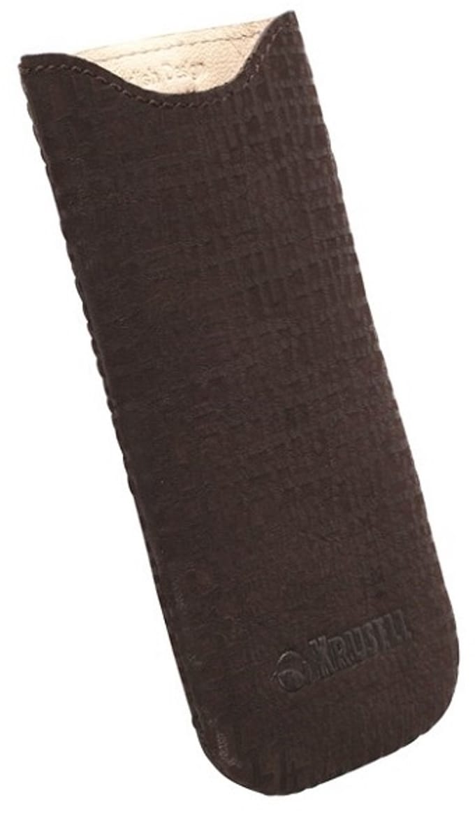 Krusell Visby Pouch 3XL - Telefoonhoesje - Bruin - Samsung Galaxy S3