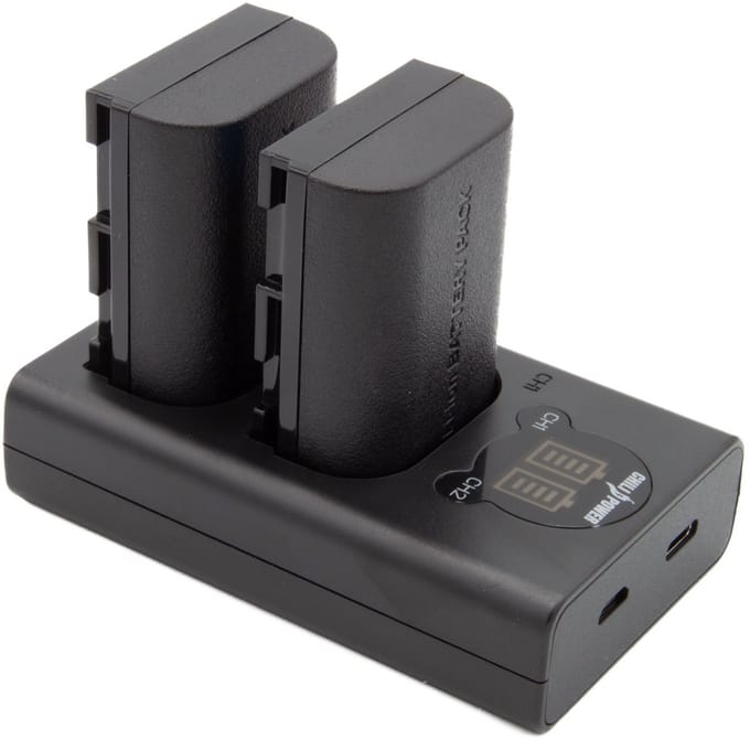 ChiliPower LP-E6P Canon USB Duo Kit - Camera accu set
