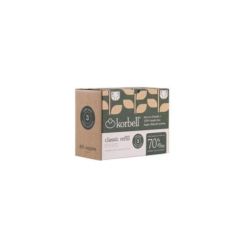 Korbell navullingen Classic 3-pack White unisex
