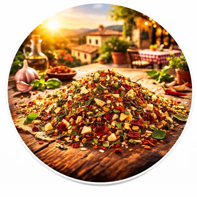 De Kruidenbaron - Aglio picante kruidenmix - strooibus 150 gram