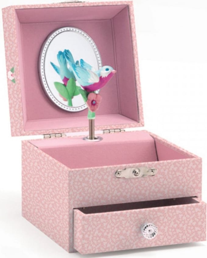 DJECO muziekdoos bijoux vogel chaffinch