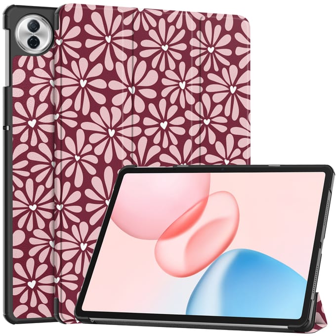 imoshion Tablet Hoes - Geschikt voor Honor Pad 10 - Design Trifold Bookcase - Roze
