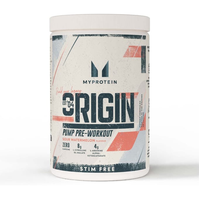 Origin Stim-Free Pre-Workout - 600G - 30servings - Sour Watermelon