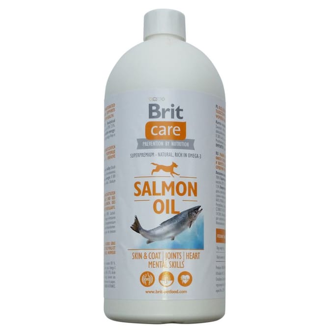 Brit Care Zalmolie - Dubbelpak: 2 x 1 L