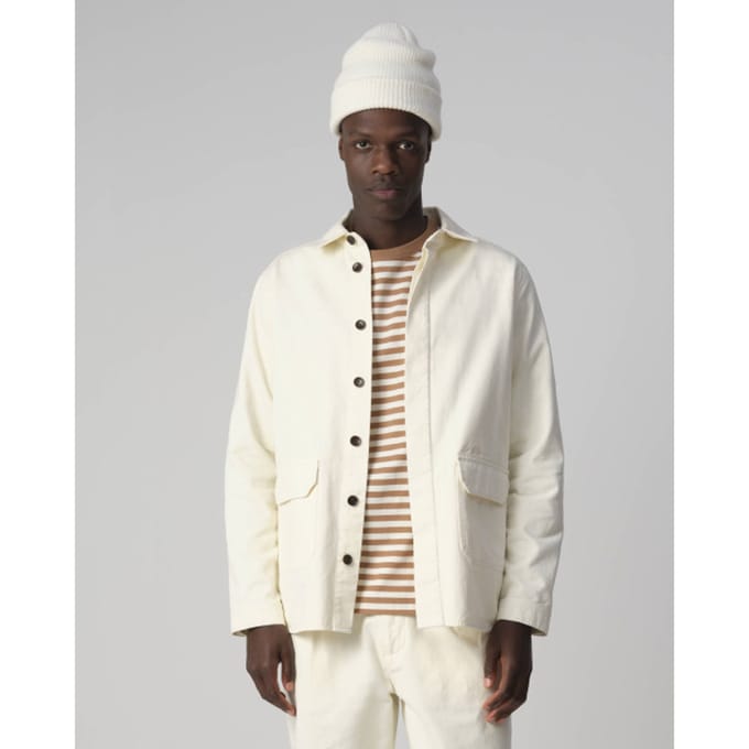 J.C. RAGS Overshirt Wit Heren