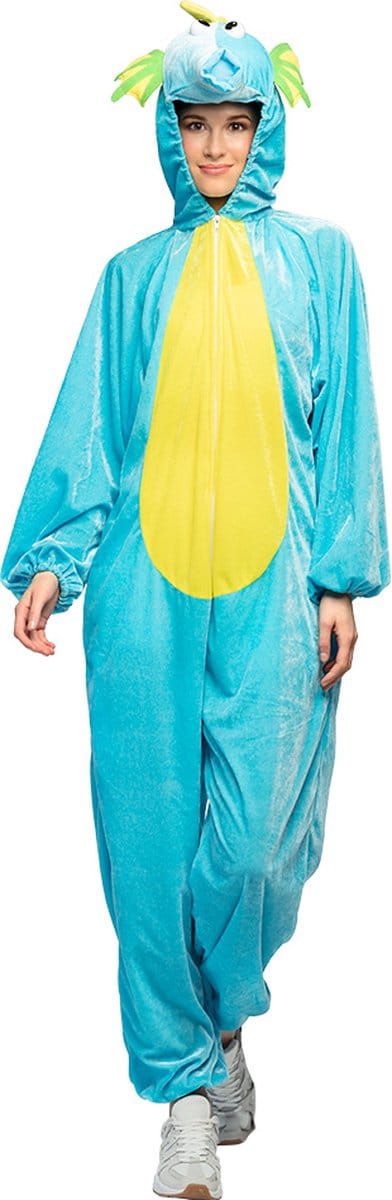 Boland - Kostuum pluche Zeepaardje (max. 1.65 m) - Kinderen - Zeepaardje - Dieren
