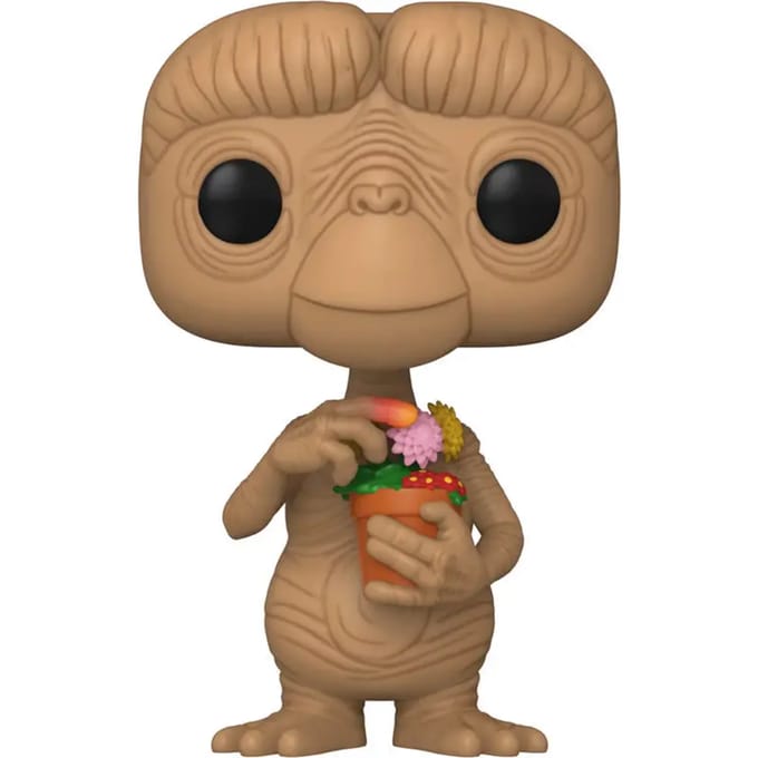Funko E.T. - POP! E.T. With Flowers 9 cm Verzamelfiguur - Bruin