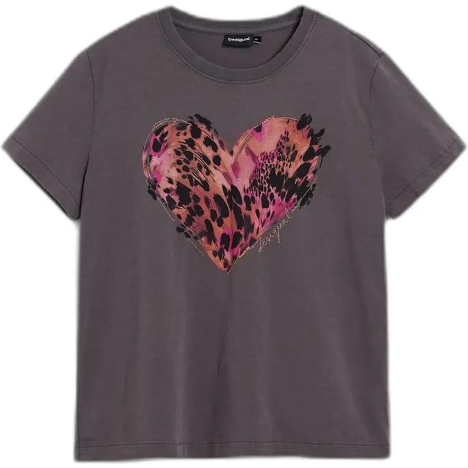 Dames-T-shirt Desigual Tiger Cor
