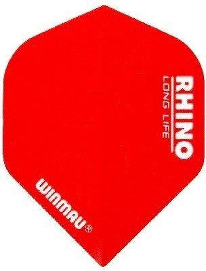 Winmau Rhino Red Flight - Dart Flights