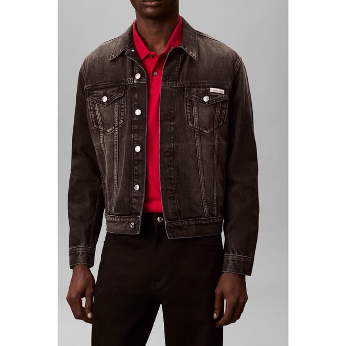 Spijkerjack Calvin Klein Jeans KLEIN BLACK CLASSIC TRUCKER