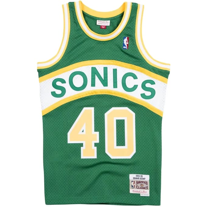 Jersey Seattle Supersonics nba