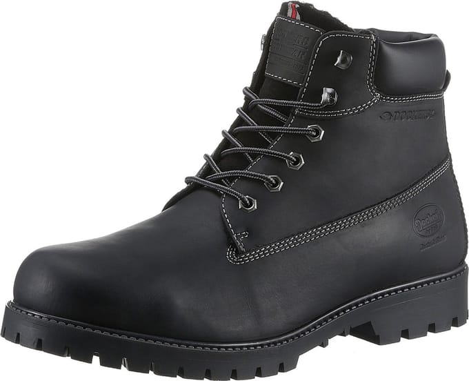 Dockers by Gerli leren herenlaarzen 53AX103 400100 swart