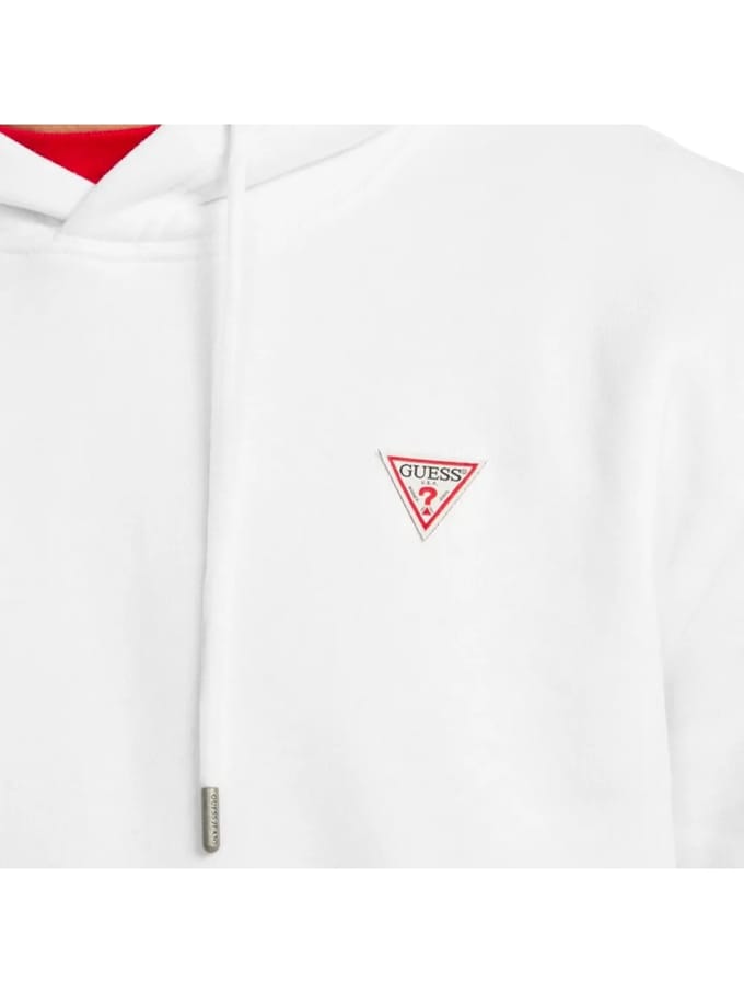 Guess Jeans Gj Slim Mini Triang Hoodie Wit M Man