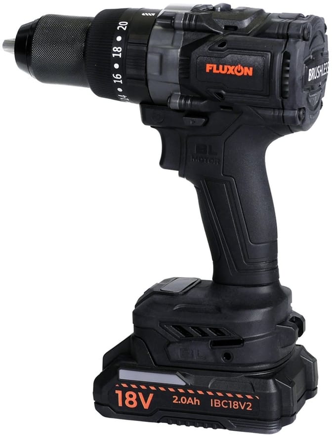 Fluxon IDC13MB1A2 Klopboormachine incl. 1x 2.0Ah accu
