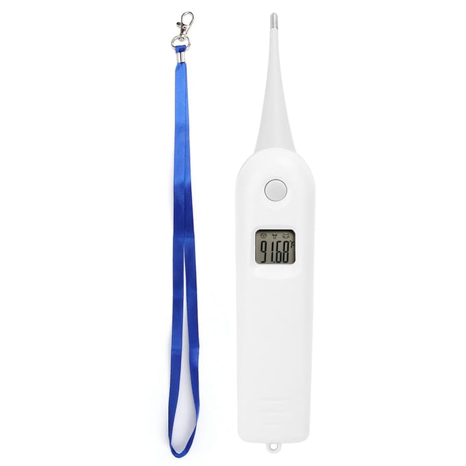 Veterinaire elektronische varkensvee schapen thermometer temperatuurtester voor vee white