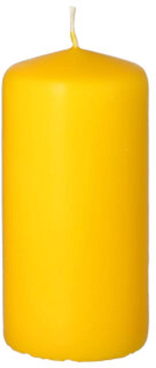 10x Stompkaars Ø 50 mm · 100 mm goudgeel