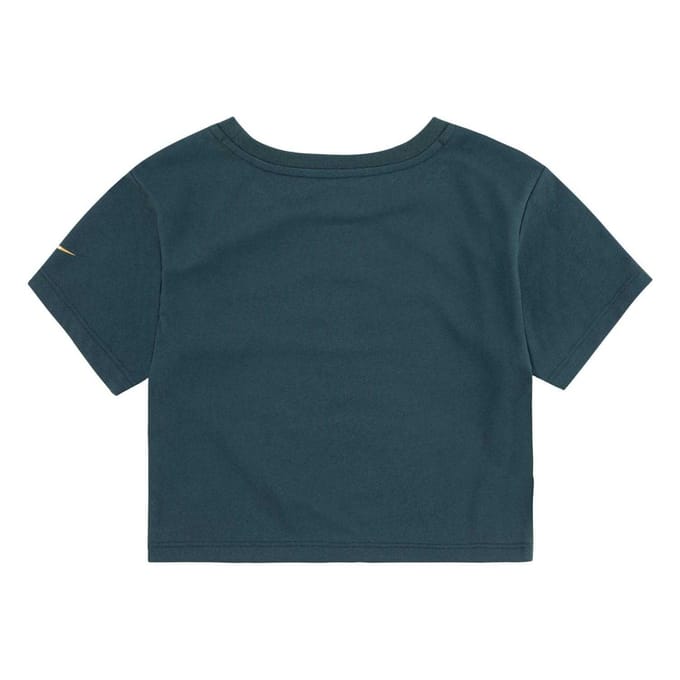 Nike Meisjes Shine Boxy T-Shirt (Groen)