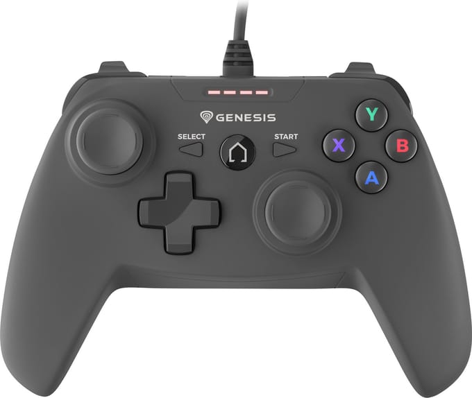 Genesis - NJG-0773 MANGAN P58 - Game controleer - Zwart - Ps3 - Pc