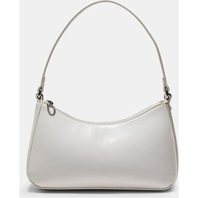 Stradivarius Schoudertas met lange ketting  Wit OS