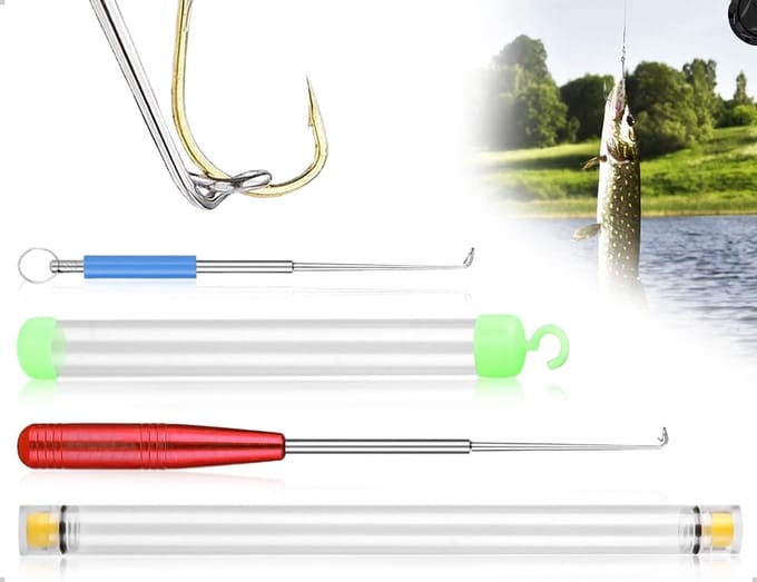 Dailygoods - Set van 2 Vishaak Trekkers met Magnetische Opbergbuis
