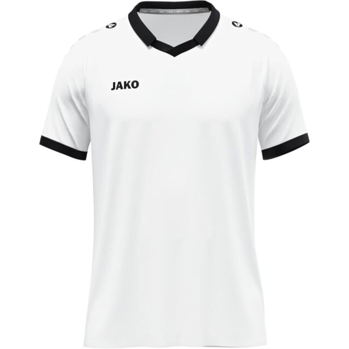 Jako Glory Shirt Korte Mouw Heren - Wit / Zwart | Maat: S