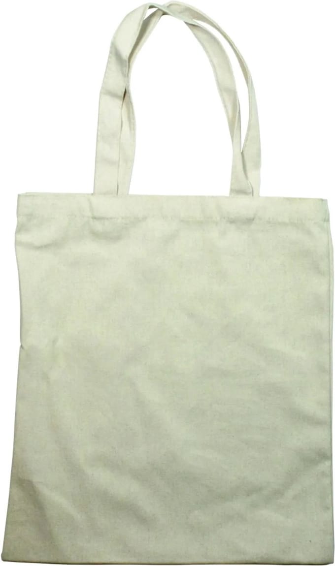 Aladine draagtas katoen 39x34 cm - stevige tote bag om te decoreren.