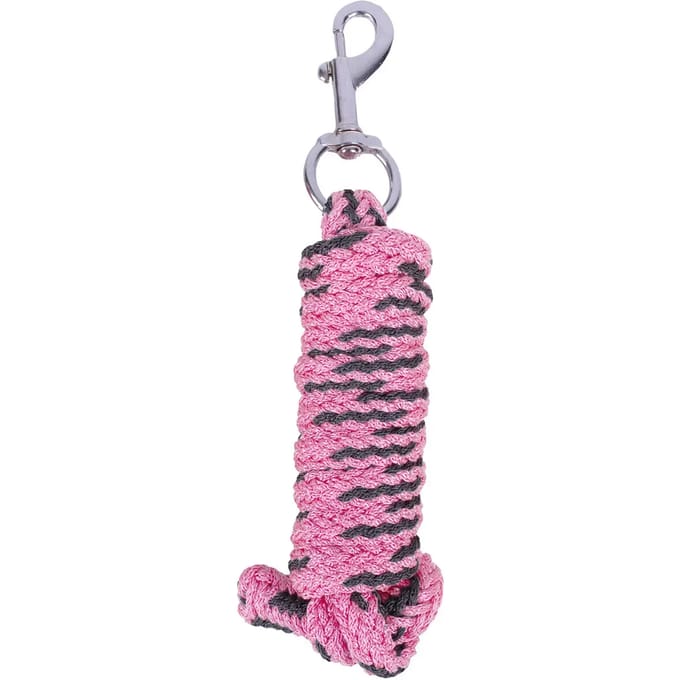 QHP - Halstertouw - Color - Flamingo Pink - 2m
