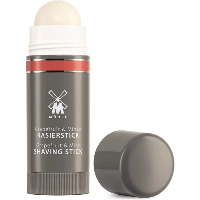 MÜHLE - Scheerstick - Grapefruit & Mint Scheerstick 37g – Verfrissende Scheerzeep met Kalmerende & Verkoelende Werking