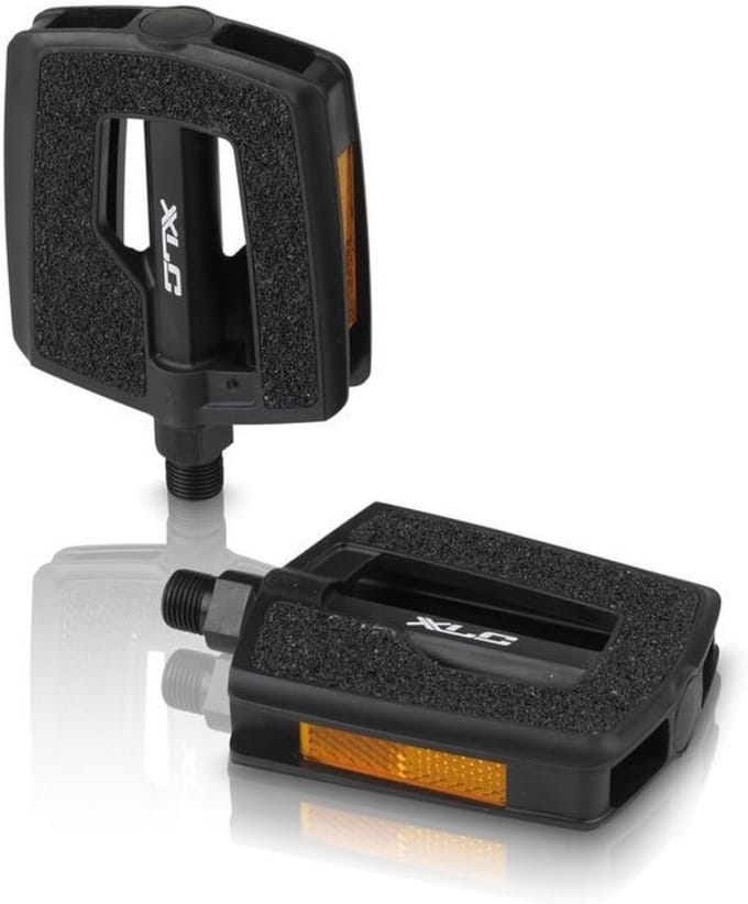 XLC Pedalen City Comfort - Zwart