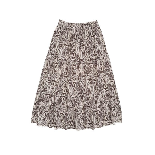 WithBlack Wblamina maxi skirt