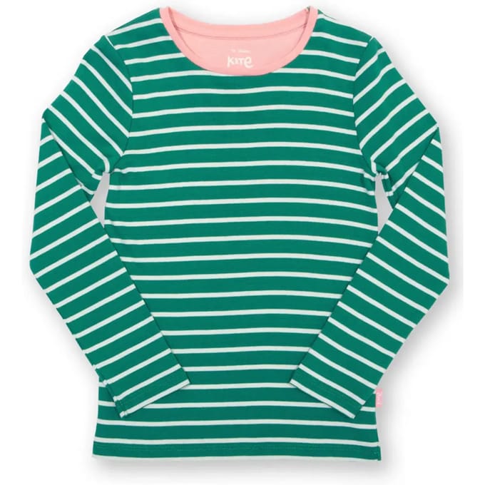 Meisjes-T-shirt met lange mouwen Kite Emerald