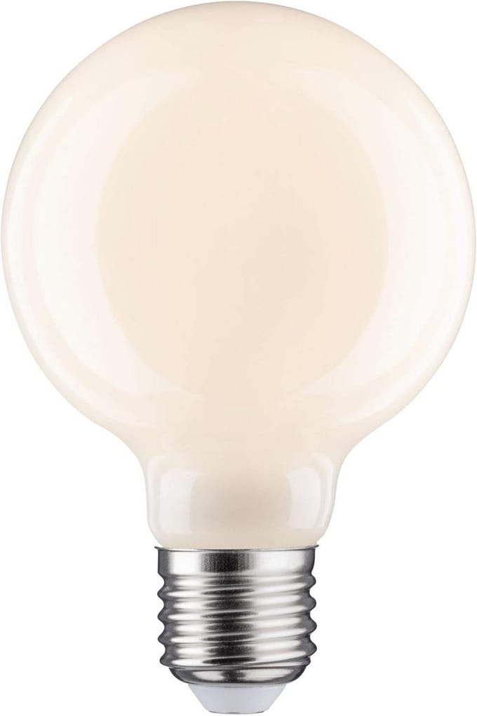 Dimbare LED Filament Lamp G80 6W - Opaal Warmwit 2700K E27