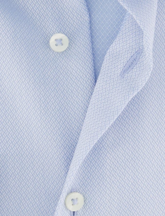 Eterna business overhemd lichtblauw