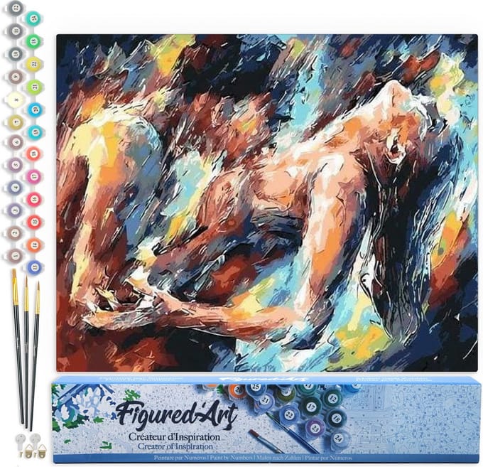 Figured'Art Schilderen op Nummer Volwassenen - Canvas kit 40x50cm zonder frame
