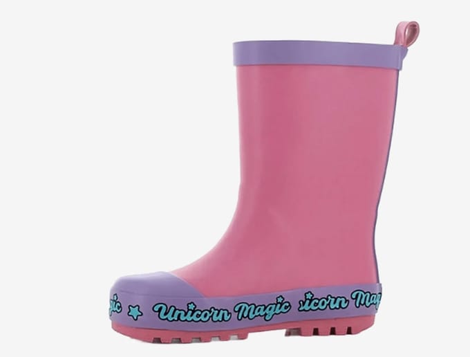 Rubberlaars Meisjes Unicorn Magic | Roze | Maat: 29