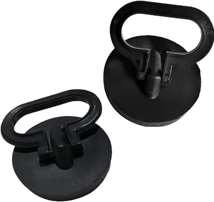 Gootsteenpluggen Set - Afvoerstop Keuken - Water Dicht Maken - Met Trekring - 2 Stuks - Universeel
