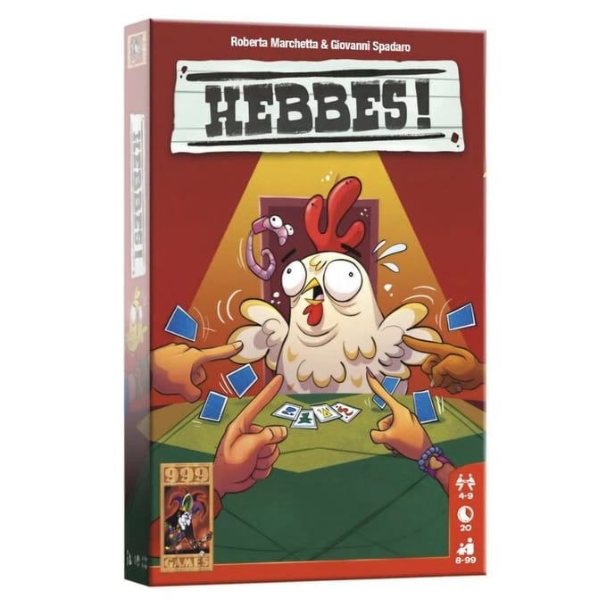 999 games - Hebbes - Kaartspel - Gezelschapspel