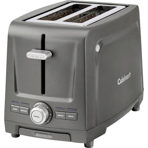 Cuisinart Plastic Broodrooster voor 2 Sneetjes - Core Collection - Extra Lange Sleuven - High-Lift Quickview - Compact Design - Kruimellade
