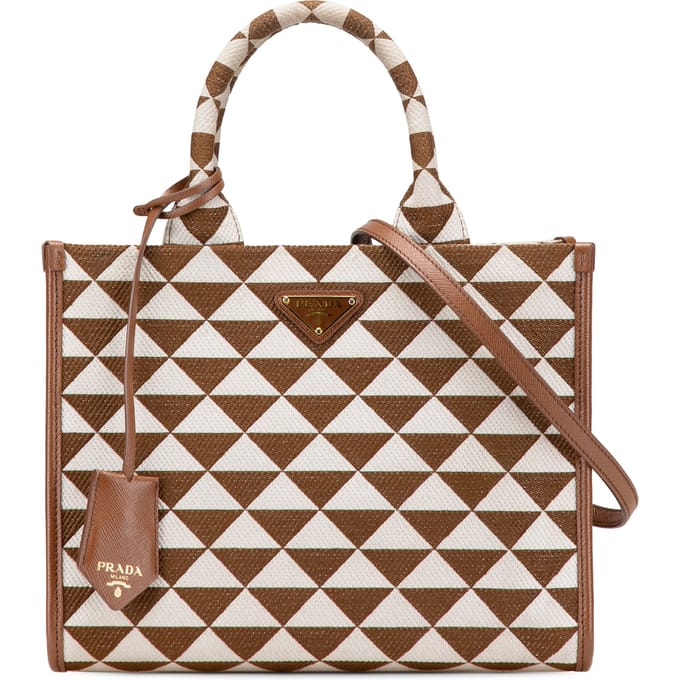 Driehoek Jacquard Tas