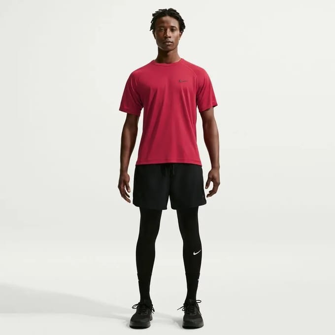Nike T-Shirt Dri-FIT Training Heren - Maat S