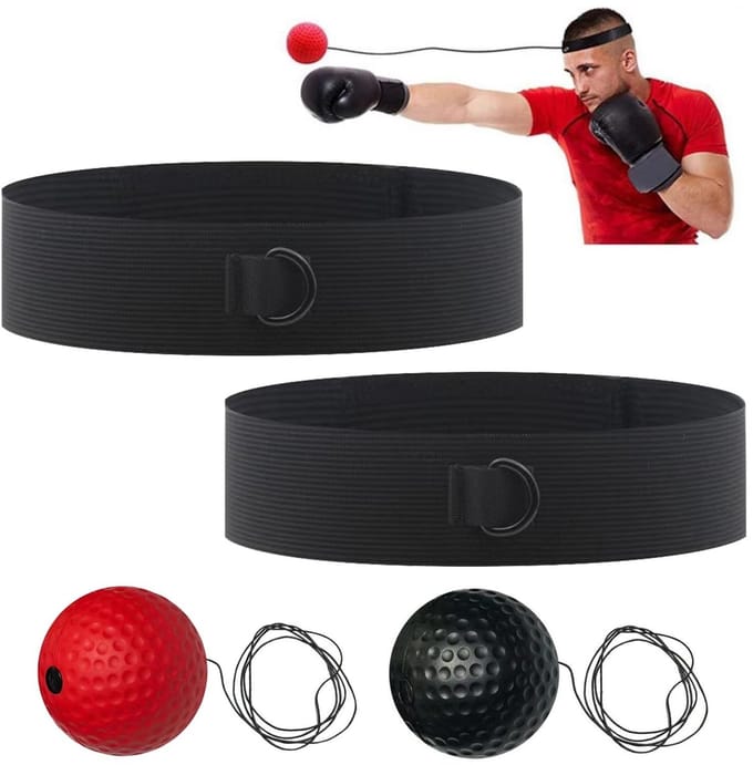 Dailygoods - Boksbal met Hoofdband voor Reflex- en Coördinatietraining