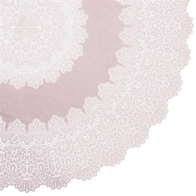 Unique Living | Tafelkleed Amira Vinyl 152cm Ø oud roze