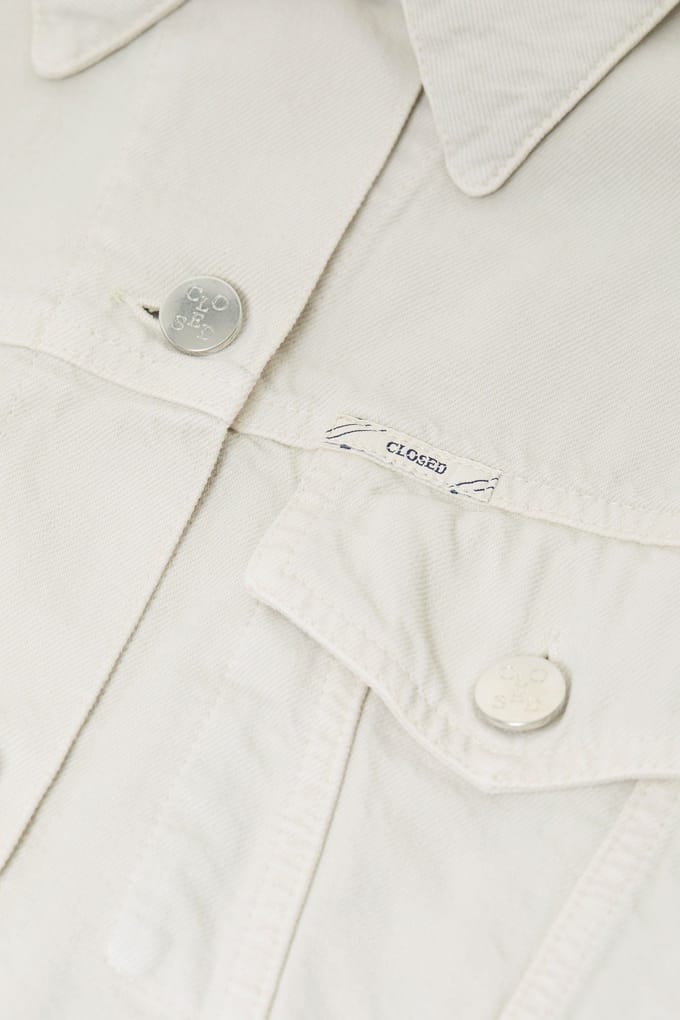 Closed Boxy Denim Jacket Stone Beige Taglia: M | Giacche di jeans Outlet | Donna | Blu
