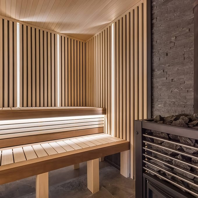 The Light Group SLC LED Strip Sauna tot 105°C, 24V IP67 5m 3.000K