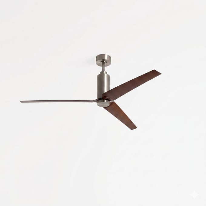 CREATE - Stille plafondventilator 45W Ø152 cm met optioneel sfeerverlichting - L - Geen licht - Afstandsbediening - WIND FORMA