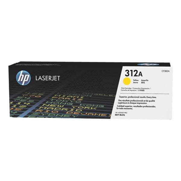 HP 312A - Originele LaserJet Tonercartridge - Geel - Standaard Capaciteit