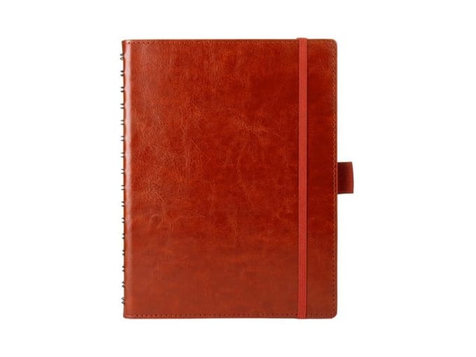 Multo Hannibal Notitieboek A5 - 55 Vel - 120 g/m² - Roomwit Papier - Kunstleer - Cognac