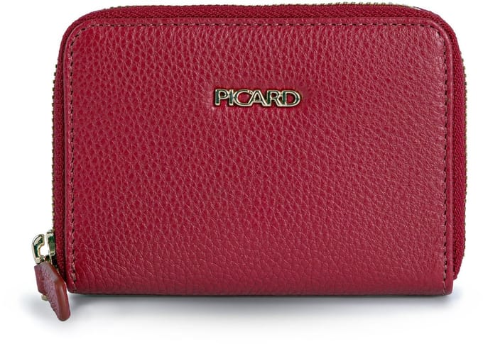 Picard Java Portemonnee RFID-bescherming Leer 11 cm - Dames - Horizontaal - lipstick